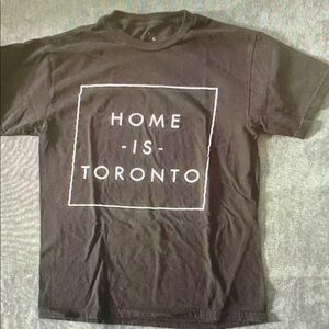 Black Graphic Tee - Home is Toronto